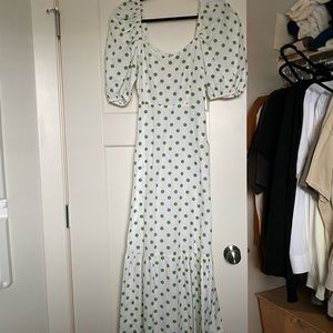 Asos maxi linen dress